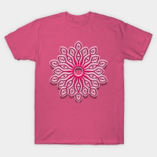 Pink magic Mandala T-Shirt